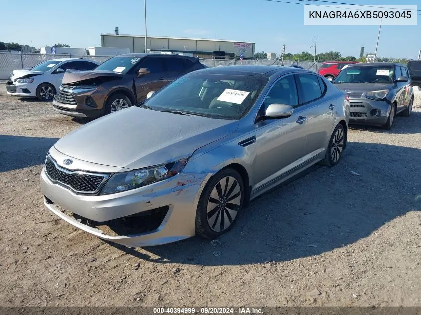 2011 Kia Optima Sx VIN: KNAGR4A6XB5093045 Lot: 40394999