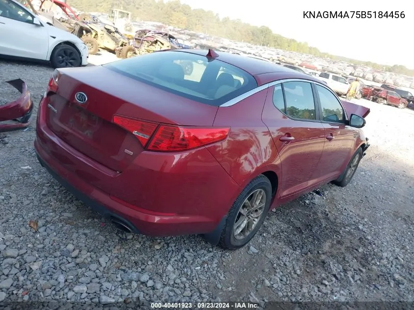 2011 Kia Optima Lx VIN: KNAGM4A75B5184456 Lot: 40401923