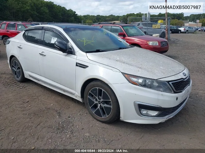 KNAGM4ADXB5007987 2011 Kia Optima Hybrid Ex