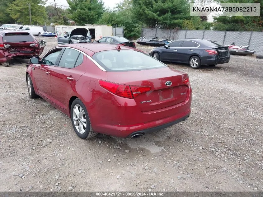 KNAGN4A73B5082215 2011 Kia Optima Ex/Sx