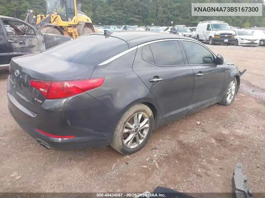 2011 Kia Optima Ex/Sx VIN: KNAGN4A73B5167300 Lot: 40434067