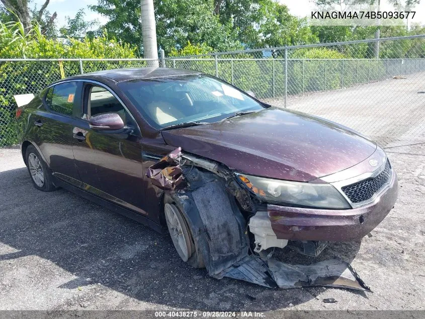 KNAGM4A74B5093677 2011 Kia Optima Lx