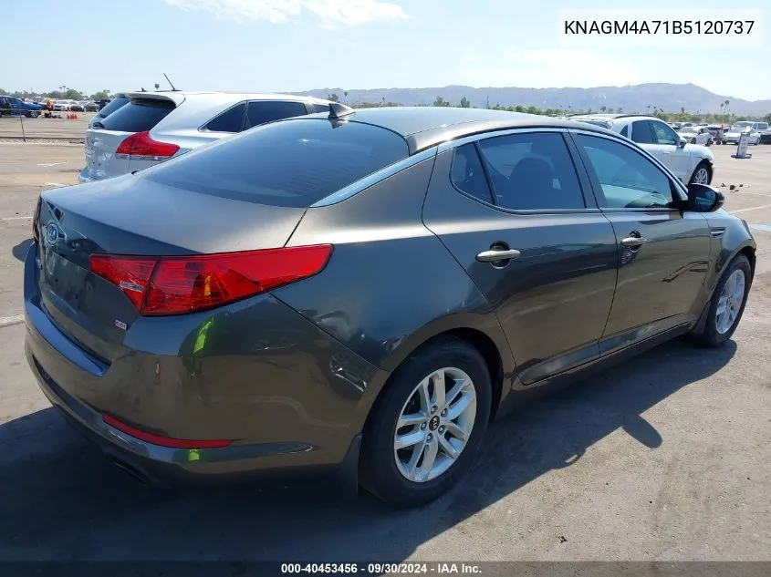 KNAGM4A71B5120737 2011 Kia Optima Lx