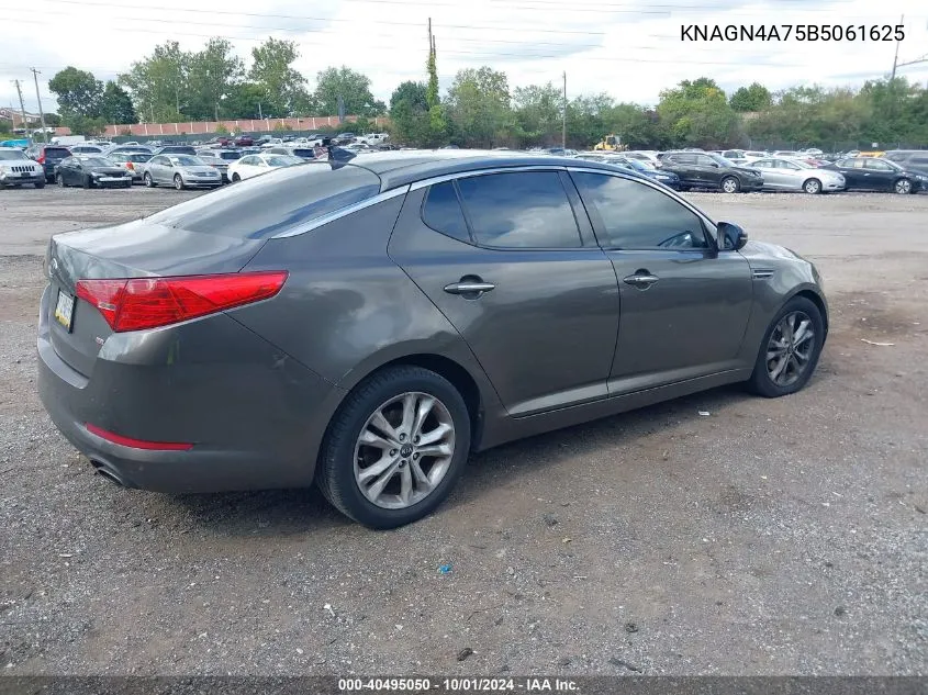 KNAGN4A75B5061625 2011 Kia Optima Ex