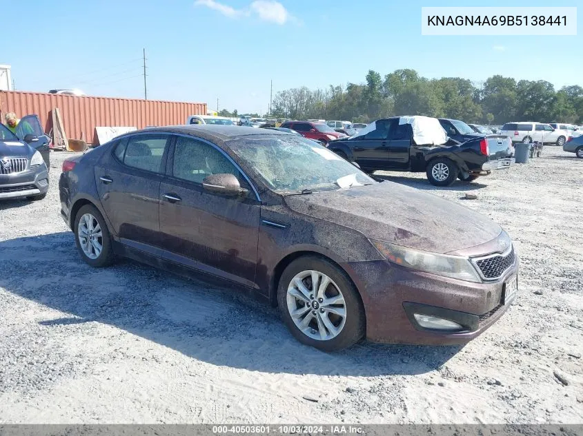 KNAGN4A69B5138441 2011 Kia Optima Ex Turbo