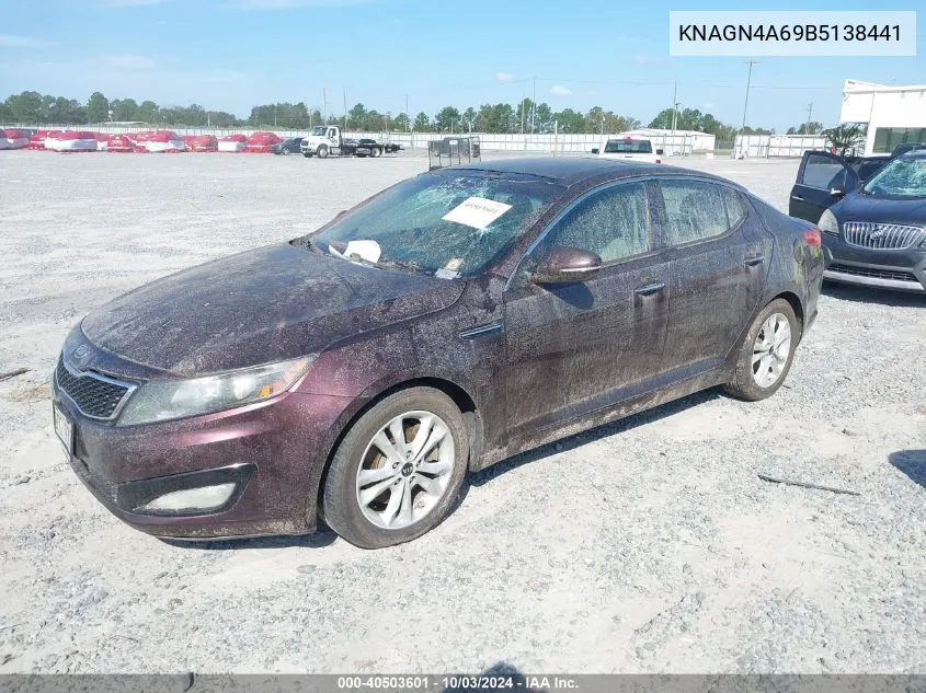 KNAGN4A69B5138441 2011 Kia Optima Ex Turbo