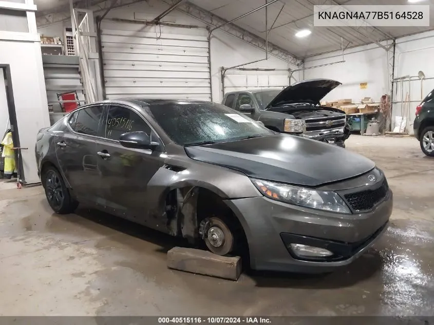 2011 Kia Optima Ex VIN: KNAGN4A77B5164528 Lot: 40515116