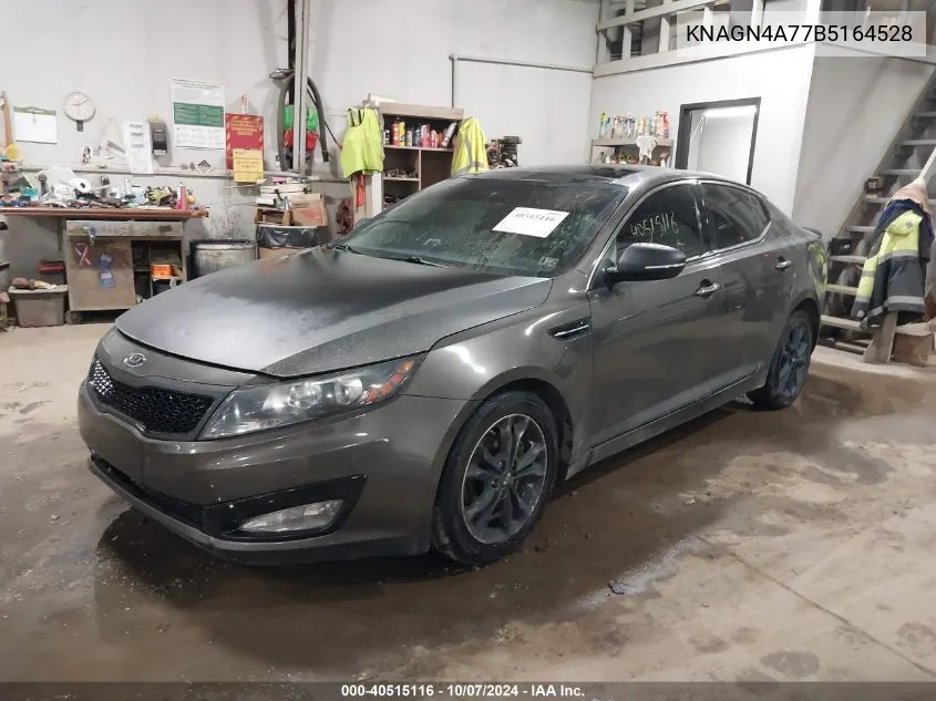 KNAGN4A77B5164528 2011 Kia Optima Ex