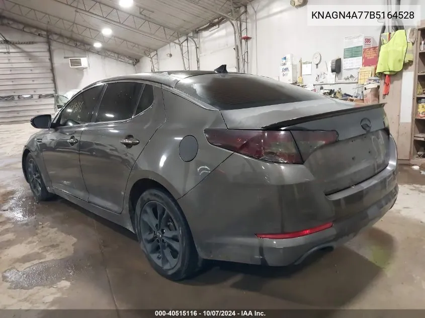 KNAGN4A77B5164528 2011 Kia Optima Ex