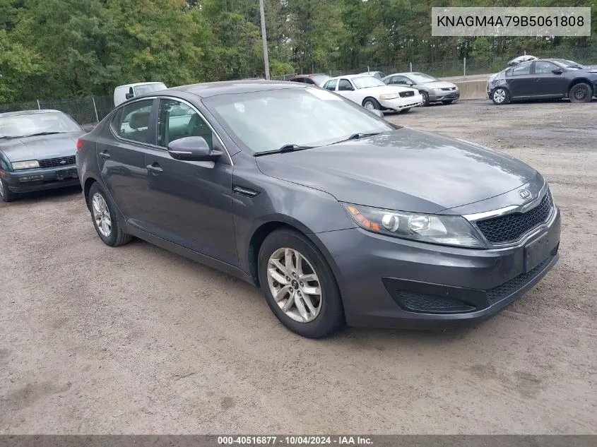 2011 Kia Optima Lx VIN: KNAGM4A79B5061808 Lot: 40516877