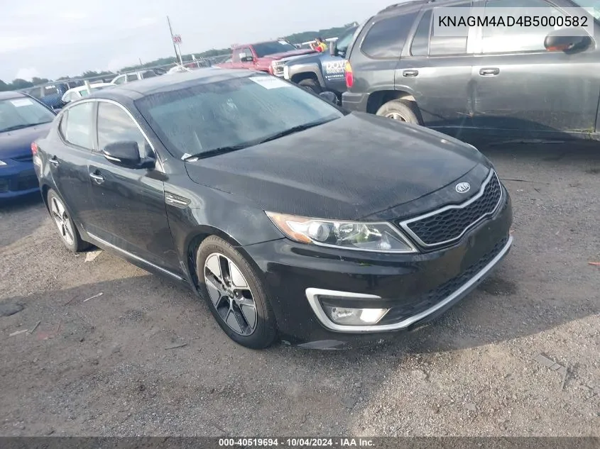 KNAGM4AD4B5000582 2011 Kia Optima Hybrid Ex