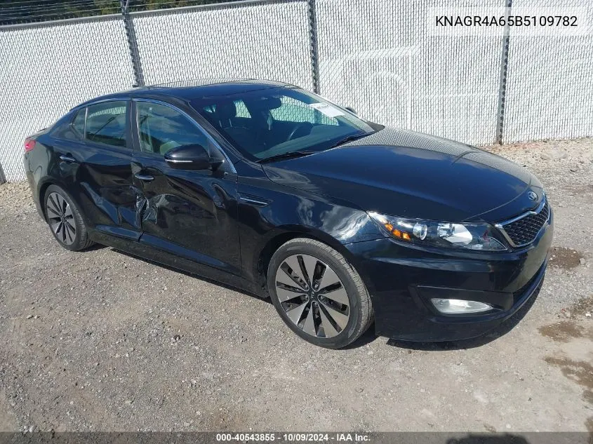 2011 Kia Optima Sx VIN: KNAGR4A65B5109782 Lot: 40543855