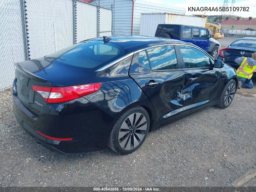 2011 Kia Optima Sx VIN: KNAGR4A65B5109782 Lot: 40543855