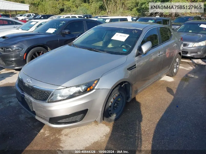 2011 Kia Optima Lx VIN: KNAGM4A75B5127965 Lot: 40544326