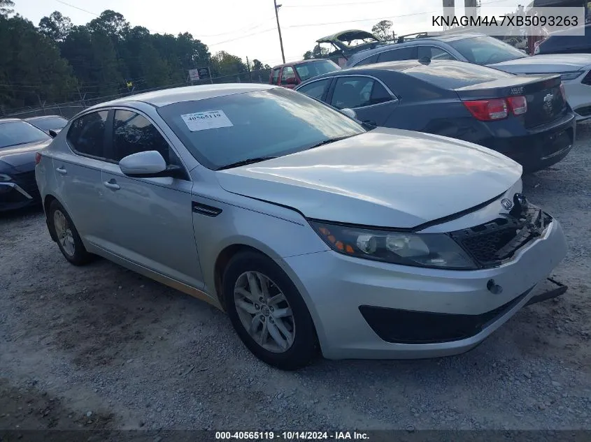 2011 Kia Optima Lx VIN: KNAGM4A7XB5093263 Lot: 40565119