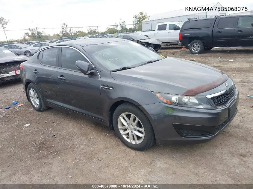 2011 Kia Optima Lx VIN: KNAGM4A75B5068075 Lot: 40579000