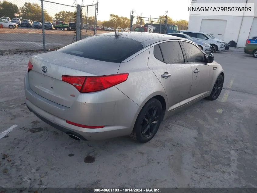 2011 Kia Optima Lx VIN: KNAGM4A79B5076809 Lot: 40601103