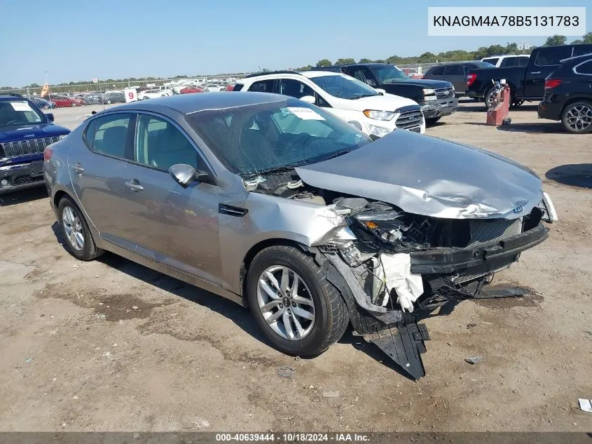 KNAGM4A78B5131783 2011 Kia Optima Lx