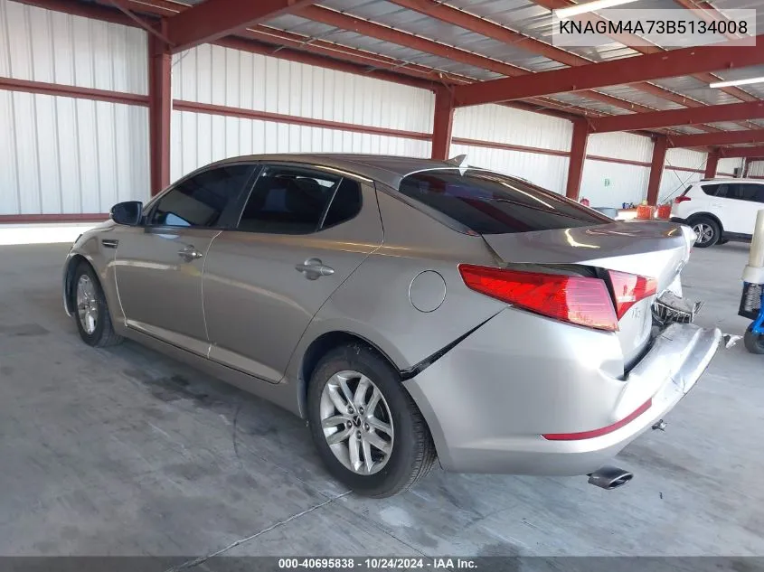 2011 Kia Optima Lx VIN: KNAGM4A73B5134008 Lot: 40695838