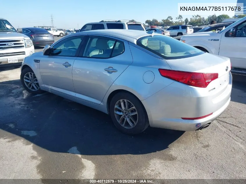 KNAGM4A77B5117678 2011 Kia Optima Lx