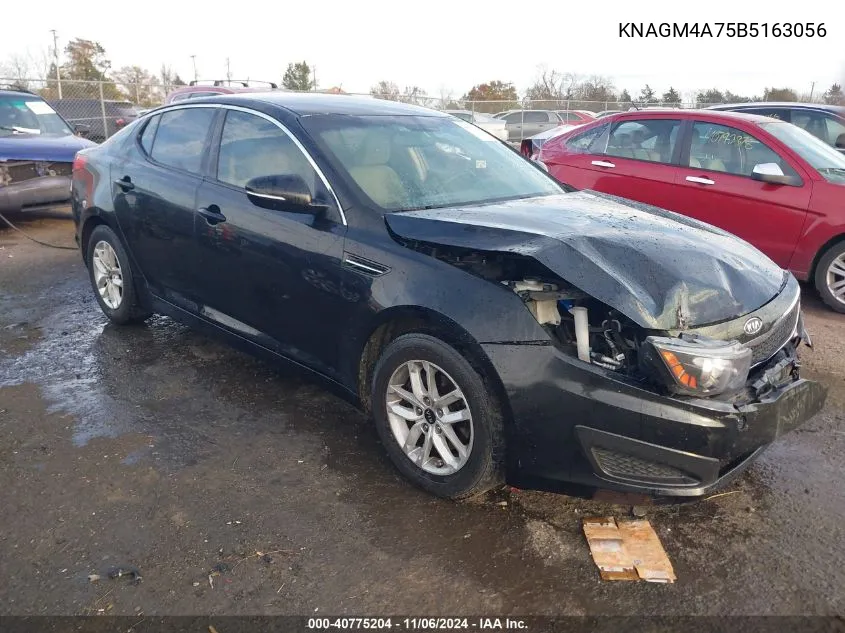 2011 Kia Optima Lx VIN: KNAGM4A75B5163056 Lot: 40775204