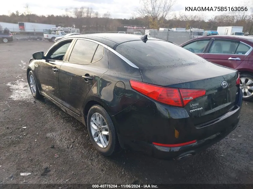 2011 Kia Optima Lx VIN: KNAGM4A75B5163056 Lot: 40775204