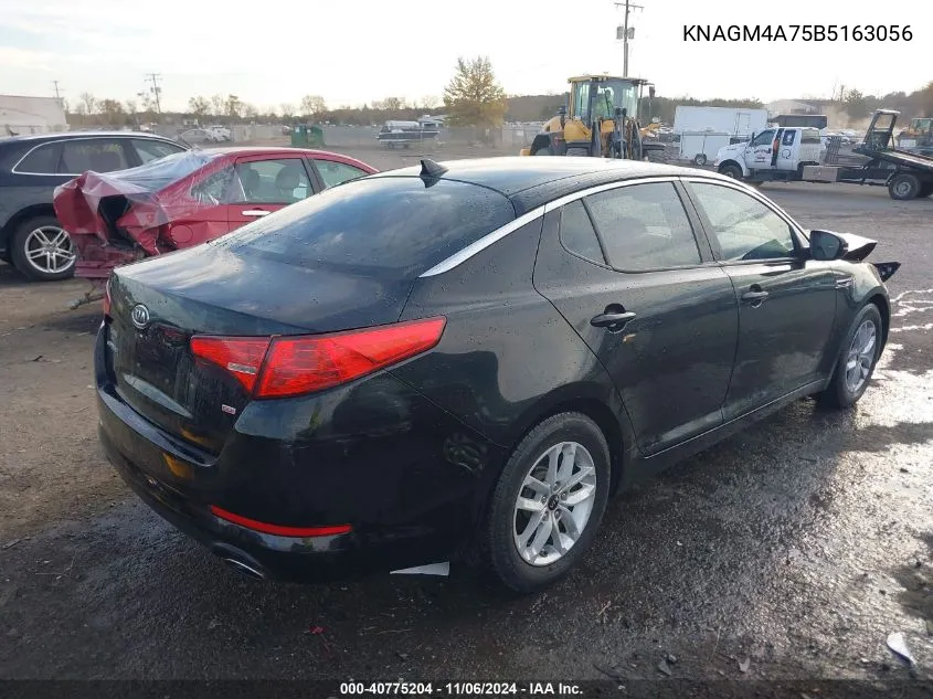 2011 Kia Optima Lx VIN: KNAGM4A75B5163056 Lot: 40775204