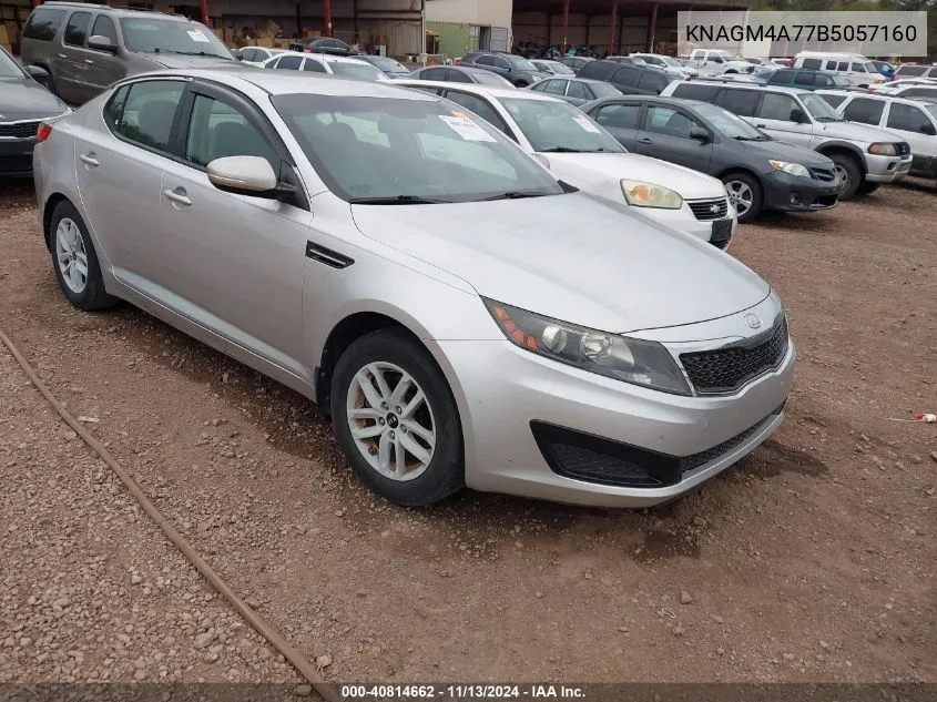 2011 Kia Optima Lx VIN: KNAGM4A77B5057160 Lot: 40814662