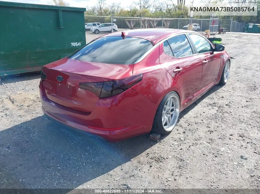 2011 Kia Optima Lx VIN: KNAGM4A73B5085764 Lot: 40822699