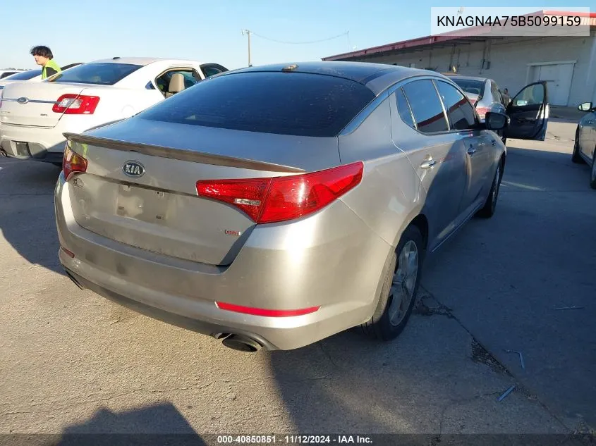 2011 Kia Optima Ex VIN: KNAGN4A75B5099159 Lot: 40850851