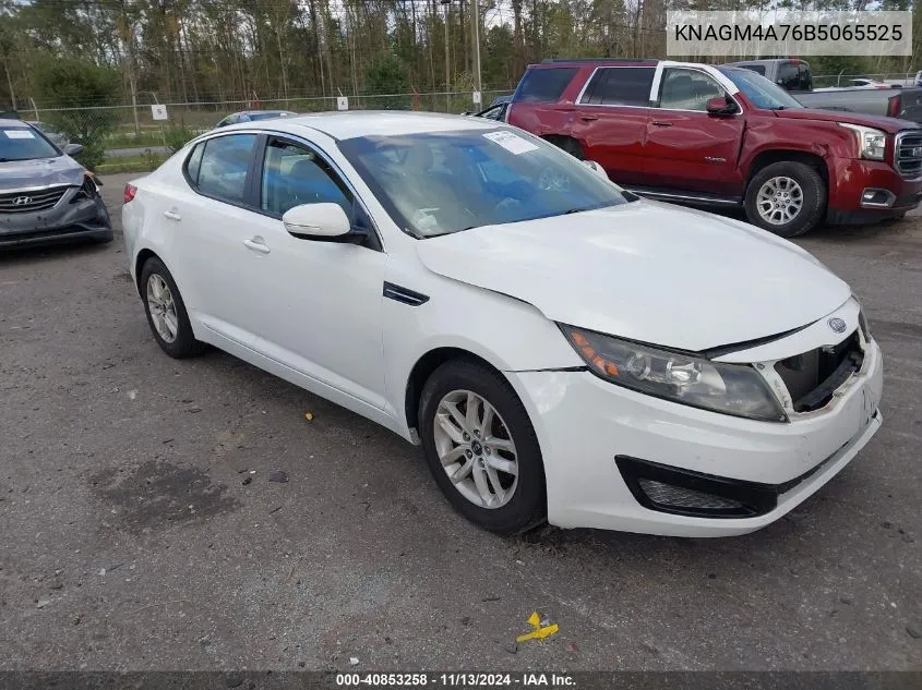 2011 Kia Optima Lx VIN: KNAGM4A76B5065525 Lot: 40853258