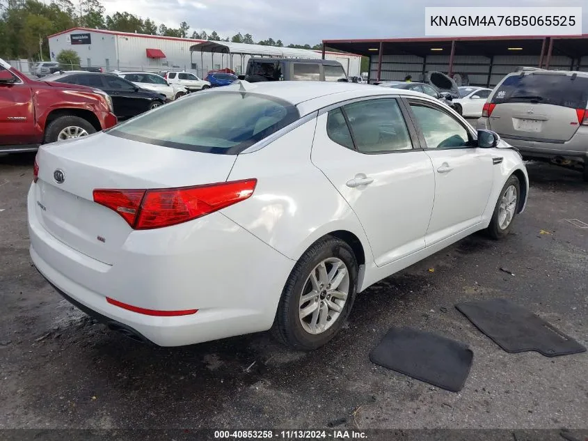 2011 Kia Optima Lx VIN: KNAGM4A76B5065525 Lot: 40853258