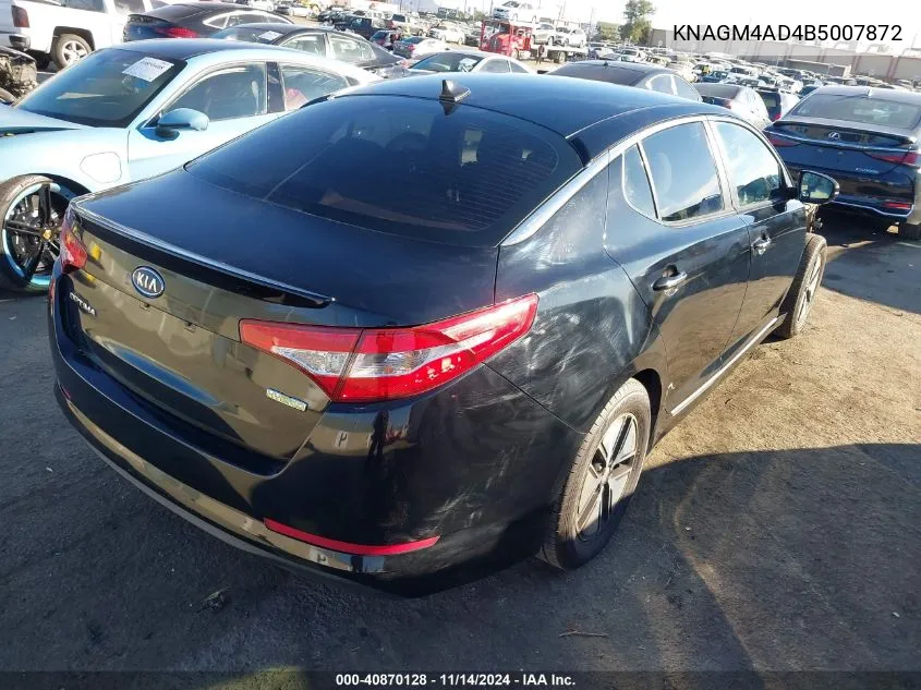 KNAGM4AD4B5007872 2011 Kia Optima Hybrid Ex