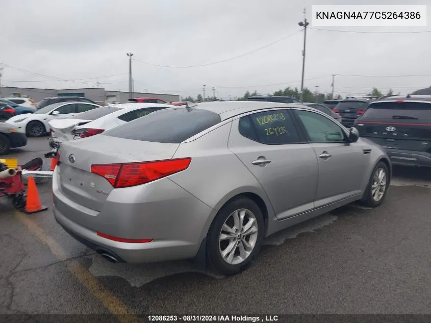 KNAGN4A77C5264386 2012 Kia Optima