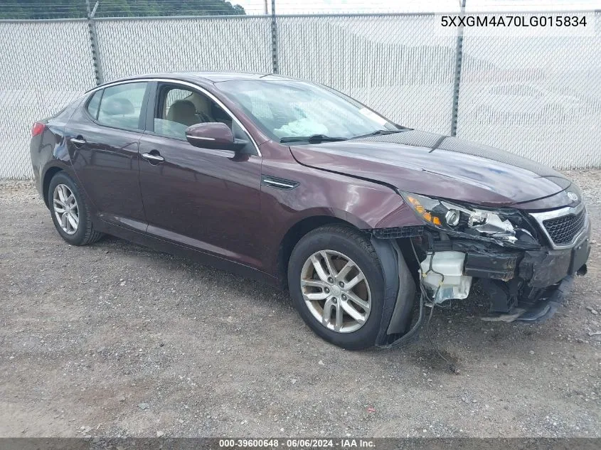 5XXGM4A70LG015834 2012 Kia Optima