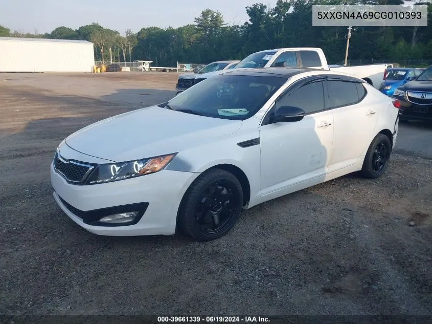 2012 Kia Optima Ex Turbo VIN: 5XXGN4A69CG010393 Lot: 39661339