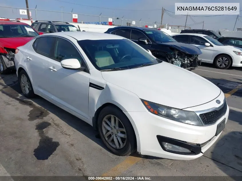 KNAGM4A76C5281649 2012 Kia Optima Lx