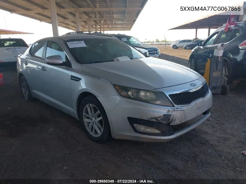 5XXGM4A77CG067865 2012 Kia Optima Lx