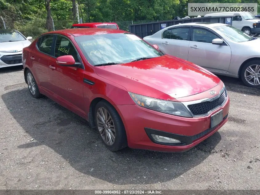 5XXGM4A77CG023655 2012 Kia Optima Lx