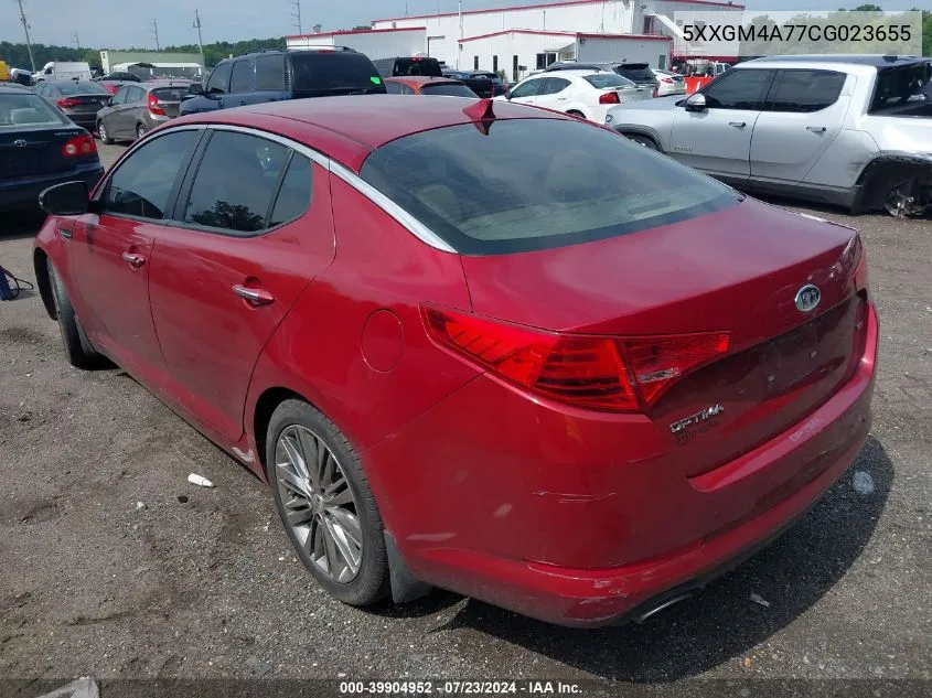 2012 Kia Optima Lx VIN: 5XXGM4A77CG023655 Lot: 39904952