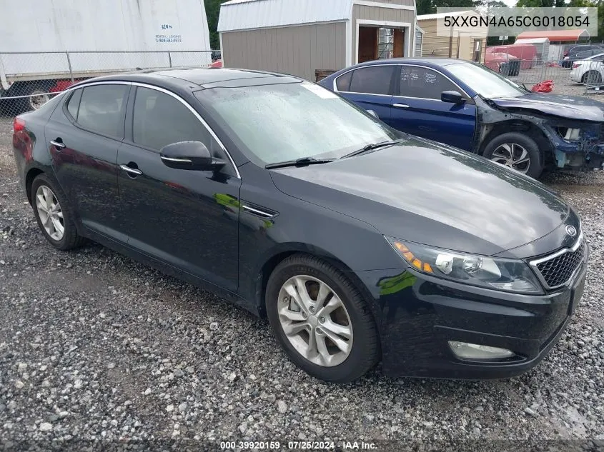 2012 Kia Optima Ex Turbo VIN: 5XXGN4A65CG018054 Lot: 39920159