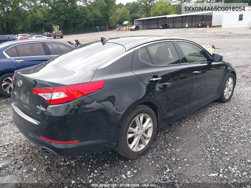 2012 Kia Optima Ex Turbo VIN: 5XXGN4A65CG018054 Lot: 39920159