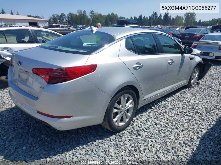 2012 Kia Optima Lx VIN: 5XXGM4A71CG056277 Lot: 39968980