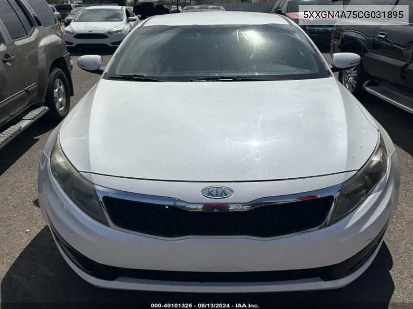 2012 Kia Optima Ex VIN: 5XXGN4A75CG031895 Lot: 40101325