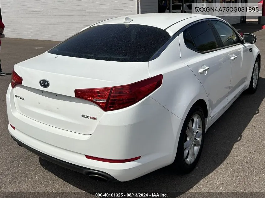 5XXGN4A75CG031895 2012 Kia Optima Ex