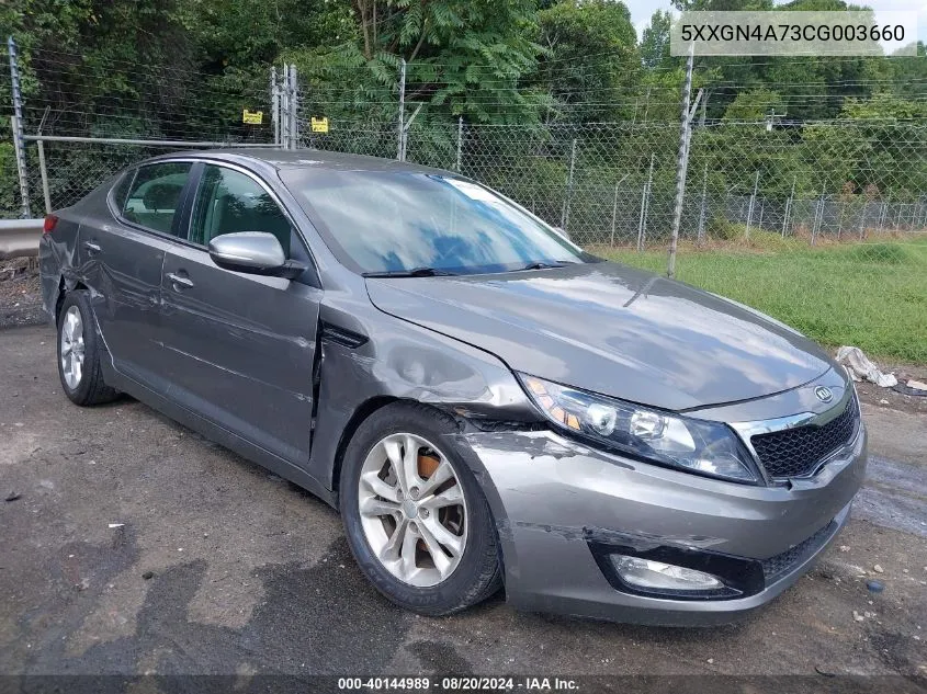 5XXGN4A73CG003660 2012 Kia Optima Ex