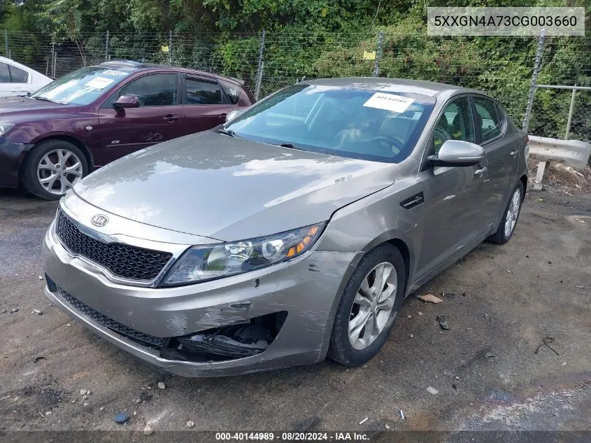 5XXGN4A73CG003660 2012 Kia Optima Ex