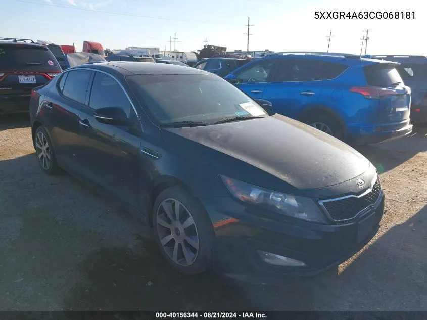 5XXGR4A63CG068181 2012 Kia Optima Sx