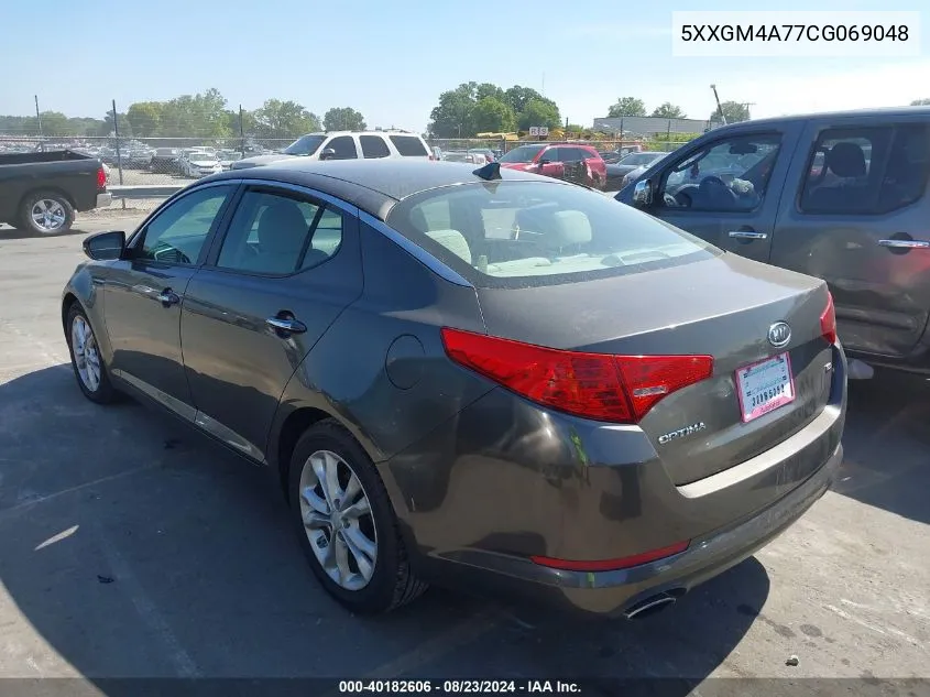 2012 Kia Optima Lx VIN: 5XXGM4A77CG069048 Lot: 40182606