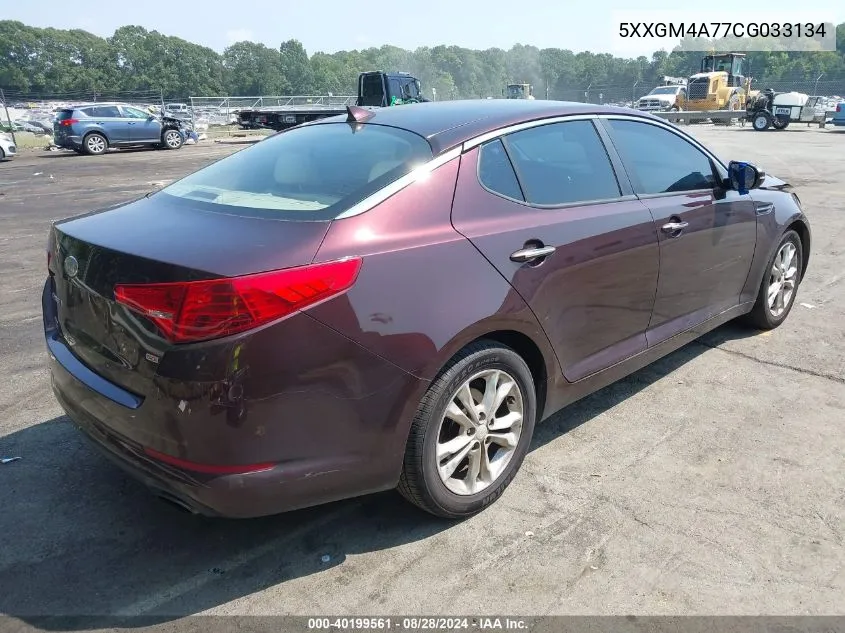 5XXGM4A77CG033134 2012 Kia Optima Lx